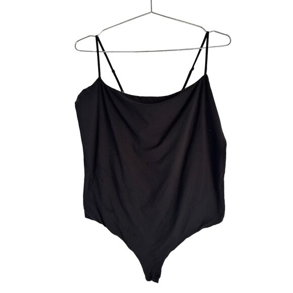Skims Fits Everybody Women Sleeveless Cami Bodysuit Black 4X NWT - Picture 1 of 5